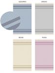 TELO MARE FOUTA/COTONE CM.100x190 'TRIPOLI'  20 $   C/FRANGIA   4/COLORI