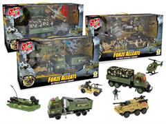 PLAYSET MILITARE FORZE ALLEATE 3/ASS   4 @                     SCATOLA-M
