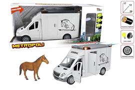 CAMION TRASPORTO CAVALLI LUC/SUO A FRIZIONE 6 E                SCATOLA-M