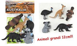 ANIMALI DELL'AUSTRALIA IN BUSTA PZ. 5 ASS  12 C