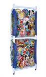 ESPOSITORE PALLONI PLASTICA CM. 80x60x180  1 H     SMONTATO