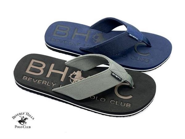 CIABATTE PLC UOMO INFR 40/46 POLO CLUB 2/COL  24 H   -MIN 24 GRIGIO/BLU