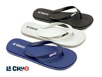 CIABATTE LCR UOMO INFR 40/46 LACRUZ 3/COL    24 E  -MIN 24  NER/BLU/KAKI
