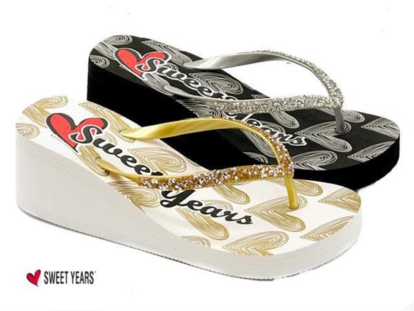 CIABATTE SWY DONNA INFR 36/40 SW-YEARS 2/COL 24 #  -MIN 24 BRILL ZEP  FS