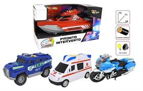 MEZZI 'PRONTO INTERVENTO' LUCI/SUONI 4/ASS 12 E                SCATOLA-M