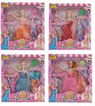 BAMBOLA 'ALLA MODA' C/VESTITI E ACC. 4/ASS 48 H                SCATOLA-F