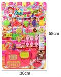 CUCINA SET SUPERMARKET C/CASSA E ACC CM. 58 12 #               BLISTER-F