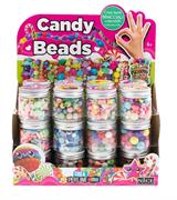 PERLINE COLORATE 'CANDY BEADS' IN BARATTOLO 24 #               DISPLAY-F