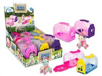 UNICORNO ARCOBALENO C/TRASPORTINO 4/ASS 6 E                    DISPLAY-F