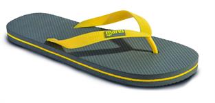 CIABATTE MRS DONNA 38 MARES GREY/YELLOW   6 #   -MIN 6