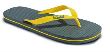 CIABATTE MRS DONNA 40 MARES GREY/YELLOW   6 #   -MIN 6