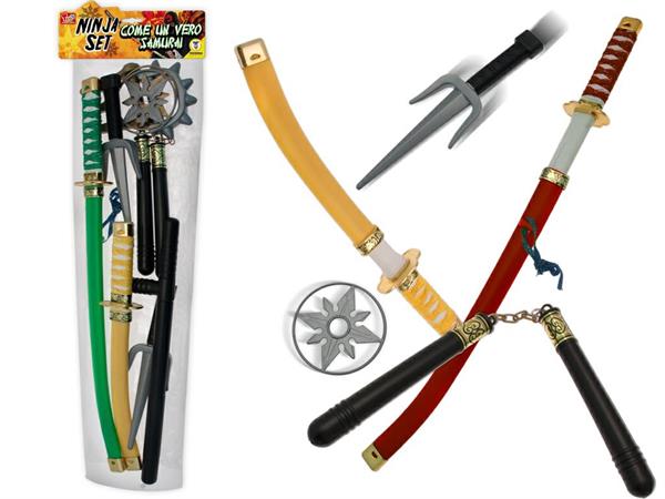 SET NINJA 'PICCOLO SAMURAI' PZ. 10 3/ASS  24 E                   BUSTA-M