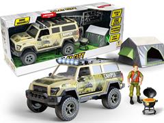 FUORISTRADA 'CAMPING' LUCI/SUONI A FRIZIONE 4 E                SCATOLA-M