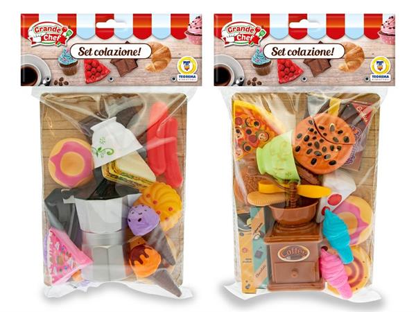 CUCINA SET CHEF 'COLAZIONE' C/ACC 2/ASS  12 $                    BUSTA-F