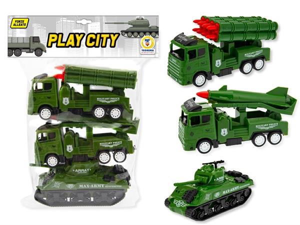 MEZZI MILITARI 'FORZE ALLEATE' PZ. 3 ASS  12 $                   BUSTA-M