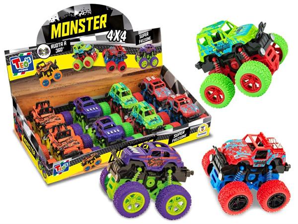 AUTO MONSTER '360°' A FRIZIONE 4x4 4/ASS  8 E                  DISPLAY-M