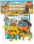 ANIMALI AFRICANI C/MAPPA PZ.6 IN BUSTA 2/ASS 12 E