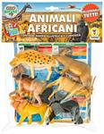 ANIMALI AFRICANI C/MAPPA PZ.6 IN BUSTA 2/ASS 12 E