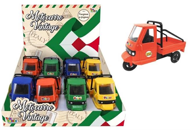 MOTOCARRO A FRIZIONE CM.18 4 ASSORTITI     8 E                 DISPLAY-M
