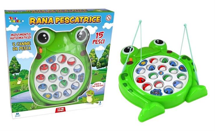 GIOCO PESCA PZ.15 PESCI C/SUONI A BATTERIA 12 $                SCATOLA-X
