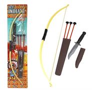 SET ARCO INDIANO CON PUGNALE CM. 75       12 $                 BLISTER-M