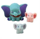 TENEROTTI ANIMALI ELEFANTINO PZ. 3 IN BUSTA 12 $ ETA' 0+