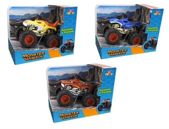 AUTO D-CAS MONSTER DINO A FRIZIONE MOD. ASS. 18 $              SCATOLA-M