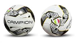 PALLONE CALCIO/CUOIO 'SAMBA' BIANCONERO   24 E