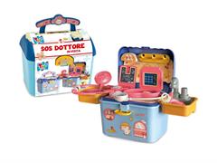 DOTTORE KIT VALIGETTA CM. 21 C/ACCESSORI 12 $                  SCATOLA-X