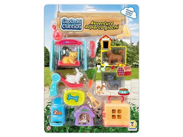 TENERI 'CUCCIOLI' PZ. 4 C/ACCESSORI  24 $                      BLISTER-F