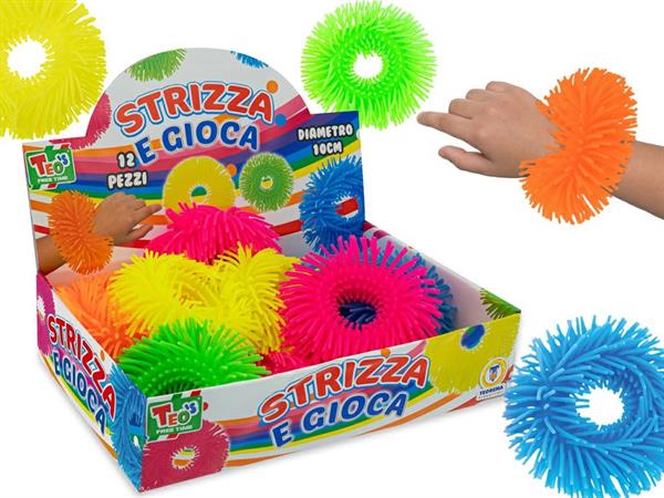 BRACCIALE LED STRIZZA GIOCA 5/COL ASS 12 E       -MIN 6        DISPLAY-X