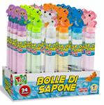 BOLLE DI SAPONE 120/ML ANIMALETTI 6/ASS 24 $     -MIN 12         DISPLAY