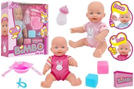 BAMBOLOTTO CM. 30 C/FUNZIONE BOLLE E ACC 3/ASS 6 $             SCATOLA-F