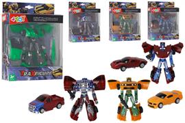 ROBOT 'TRAXFIGURE' AUTO TRASFORMABILE 4/ASS 12 E               SCATOLA-M