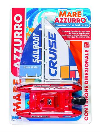 BARCA 'CATAMARANO' A BATTERIA 2/ASS  36 $                      BLISTER-M