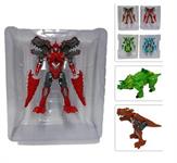 ROBOT TRASFORMABILE CM. 25 DINOSAURO 4/ASS  24 E               SCATOLA-M