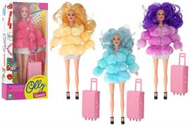 BAMBOLA 'OLLY' FASHION C/PELLICCIA 4/ASS 12 $                  SCATOLA-F