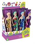 BAMBOLA 'OLLY' FASHION C/PAILLETTES 6/ASS 12 E                 DISPLAY-F