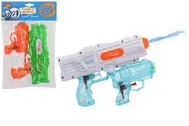 PISTOLA ACQUA CM. 25 DOPPIA A SPRUZZO 3/ASS 24 E