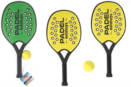 RACCHETTE BEACH PADEL CM. 47 C/PALL. 2/COL 12 E