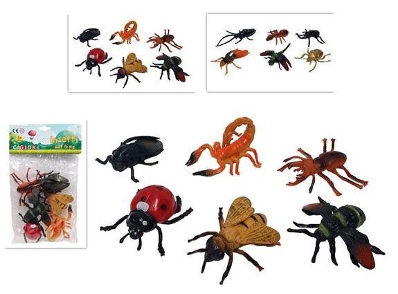 ANIMALI INSETTI PZ.6 ASS IN BUSTA 2/ASS   36 $