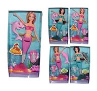 BAMBOLA SIRENETTA C/DELFINO SNODABILE 4/ASS   24 $             SCATOLA-F