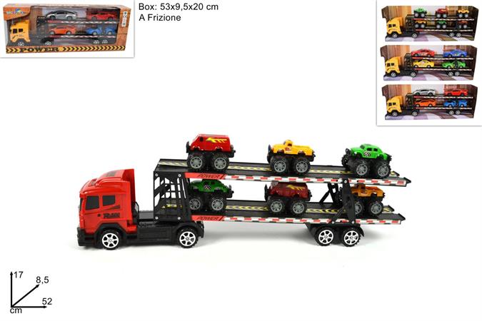 CAMION BISARCA CM. 53 PORTA 6 AUTO 3/ASS  12 $                 SCATOLA-M