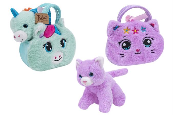 BORSETTA PELUCHE UNICORNO/GATTO   2/ASS  12 $                    SFUSI-F
