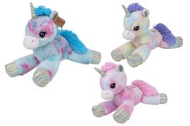PELUCHE CM. 45 UNICORNO DISTESO 3/ASS   4 E                      SFUSI-F