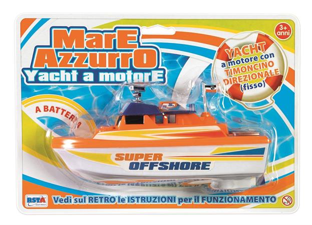 BARCA 'BATTELLO' A BATTERIA CON TIMONE DIREZ. 24 $             BLISTER-M