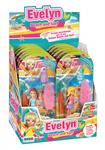 BAMBOLINA 'EVELYN' CM. 9 C/ACCESSORI SPIAGGIA 12 $  -MIN 2     DISPLAY-F