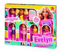 BAMBOLINA 'EVELYN' PLAYSET PZ. 4 C/ACCESSORI 24 $              SCATOLA-F