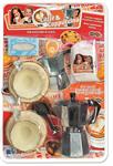 CAFFETTIERA MOKA C/TAZZE E ACCESSORI  12 $                     BLISTER-F