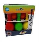 BIRILLI SET 6 PZ. CM.25 + 2 PALLE       18 $                  SCATOLA-X